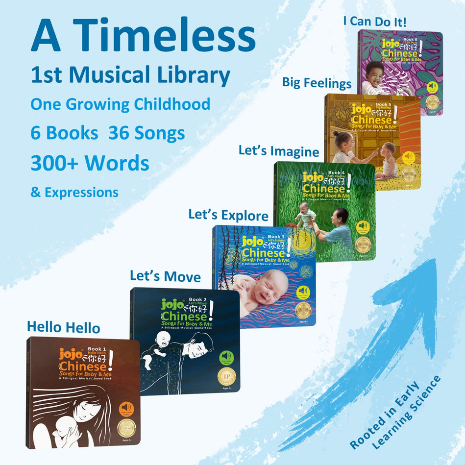 JoJo Chinese Songs for Baby & Me ( Book 2 ): Let's Move