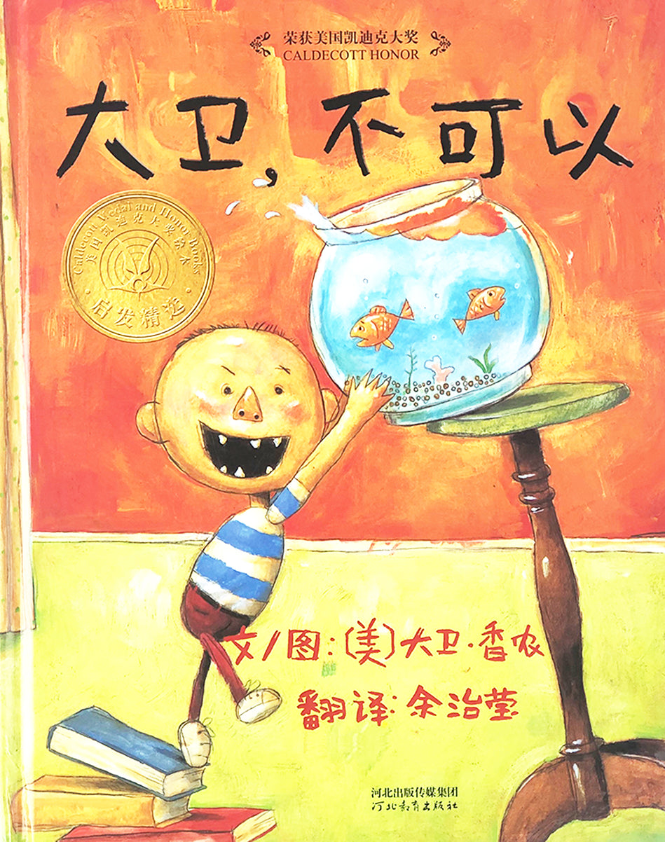 NO DAVID 大卫不可以9787543464636 Chinese book David Shannon