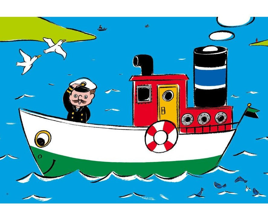 Almighty Captain Helps 万能船长帮帮忙-寻找逃走的小海豚 Chinese children Book Eiko Kadono 9787549631926