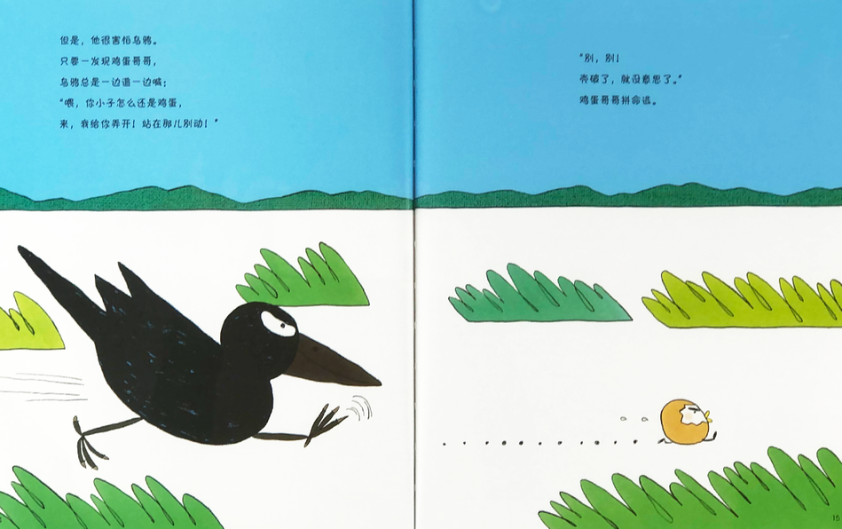 Brother Egg 鸡蛋哥哥 Chinese Children Book 9787558418969 Tadashi Akiyama