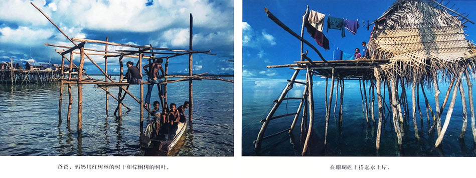 Children of Bajau 巴夭人的孩子 Chinese Children Book 9787533287719 彭懿