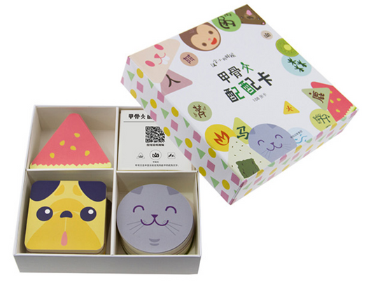 Chinese Character Matching Card Game 甲骨文配配卡 汉字小的时候 小象汉字 9787508674254