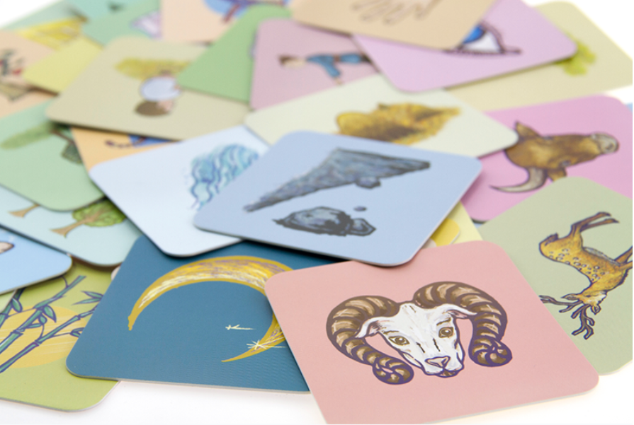 Chinese Character Matching Card Game 甲骨文配配卡 汉字小的时候 小象汉字 9787508674254