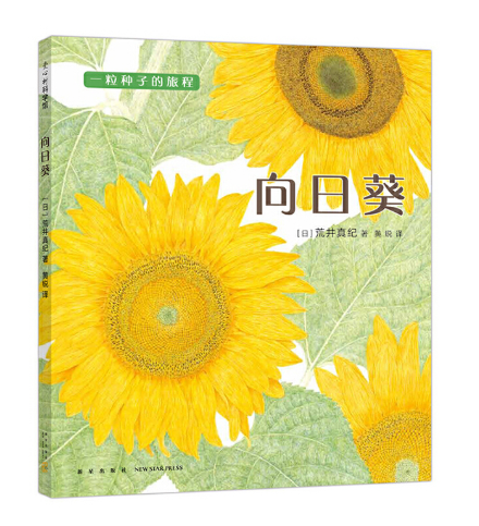 Journey of A Seed Sunflower 向日葵 Chinese children Book 9787513326179 Maki Arai