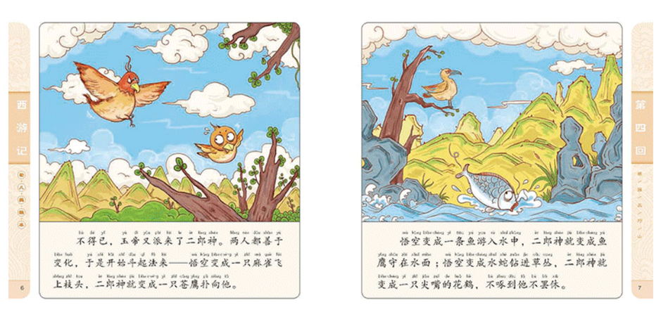 Chinese classic books Monkey King Beginner 西游记 幼儿 9787556066766