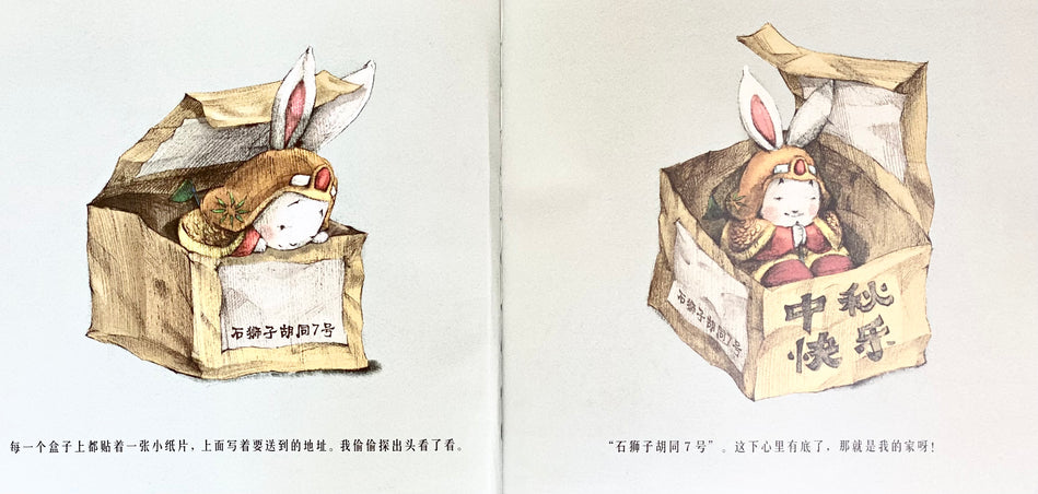 Lord Rabbit 兔儿爷 Chinese Children Book 9787201110226 熊亮 (4)