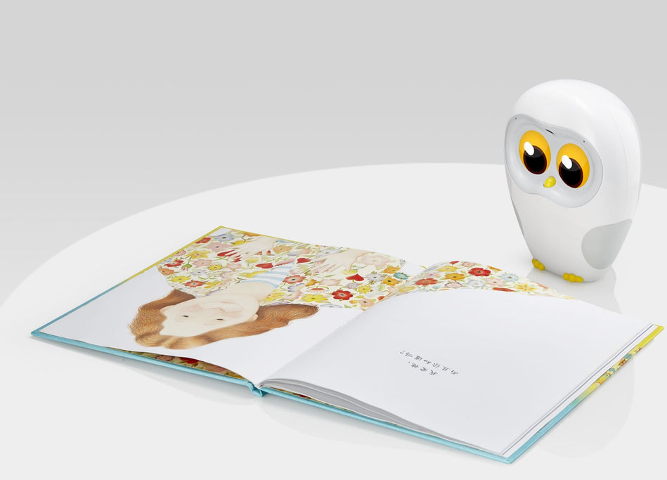 Luka Book Reading Robot Companion read human voice
