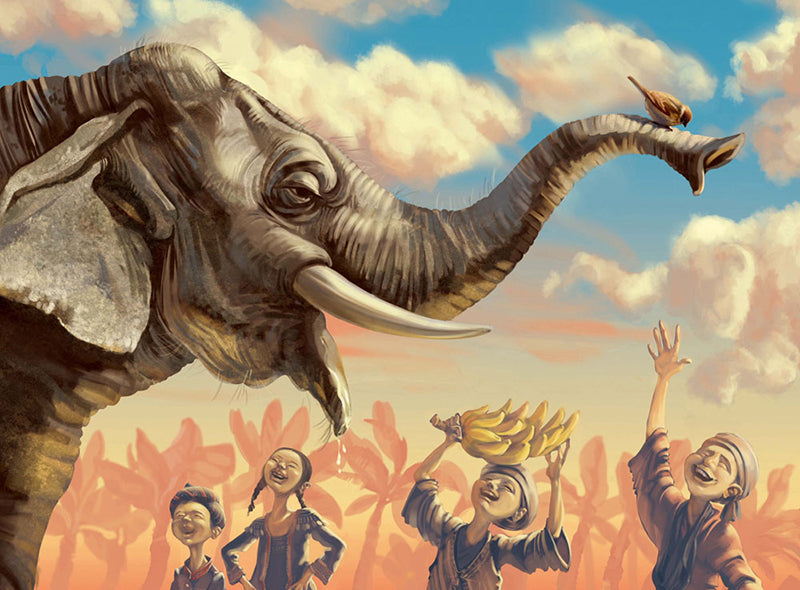 The Last War Elephant 最后一头战象 Chinese children Book 9787304089016 沈石溪