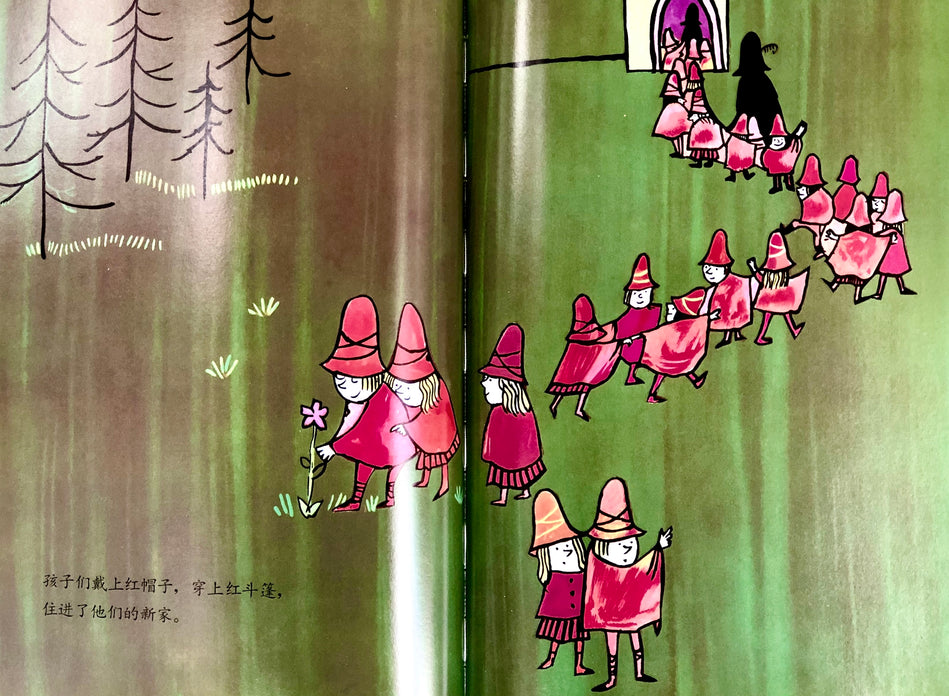 Tomi Ungerer Three Robbers-Chinese 三个强盗 Chinese Children Book 9787533258801 (1)