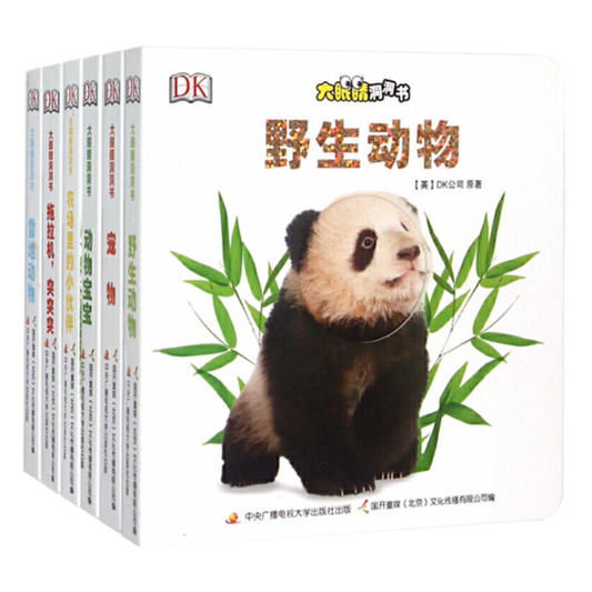 Who Am I Board Book DK 大眼睛洞洞书 9787304070922 Chinese