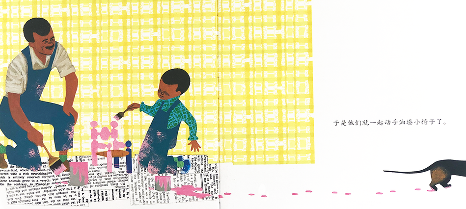 Snowy Day, Peter's Chair and Hi, Cat! -3 Chinese Books