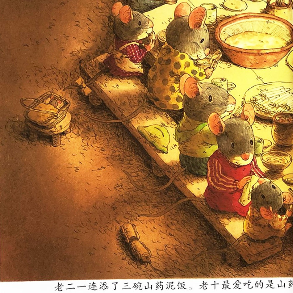 The 14 Forest Mice 12-Book Set in Chinese