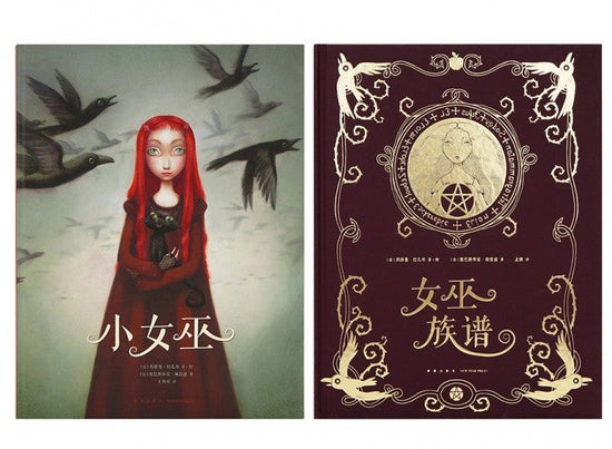 The Ultimate Witch-Lover's 2-Book Collection Chinese 女巫魔典 Chinese children Book 9787513329897 du Seuil