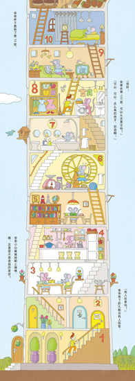 House of 100 Stories 100层的房子 Chinese children book 9787530497029