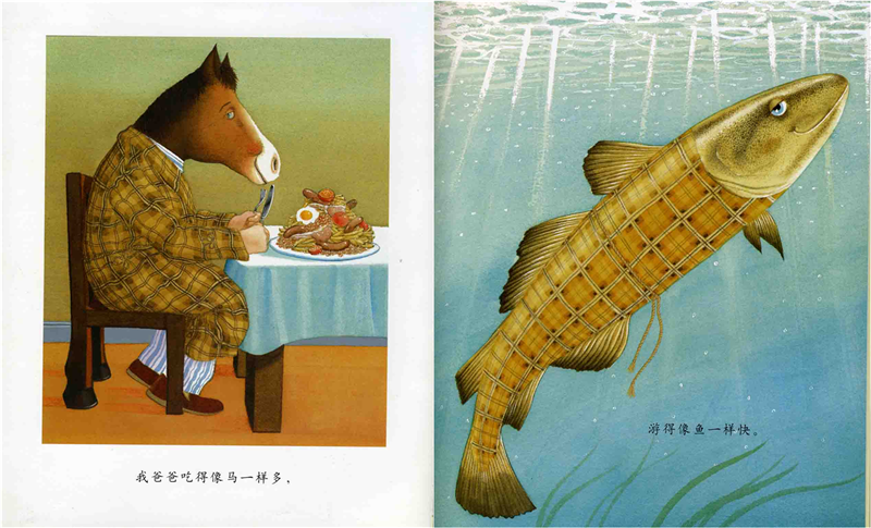 My Dad 我爸爸 Chinese Children Book 9787543464582 