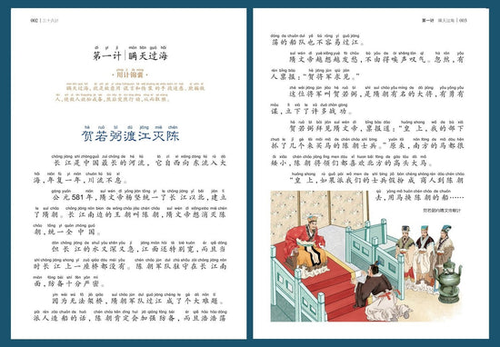 Young Adults Classics The Thirty-Six Stratagems 三十六计 Chinese children Book 9787547722930